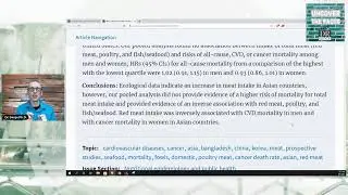 Red meat causes inflammation?