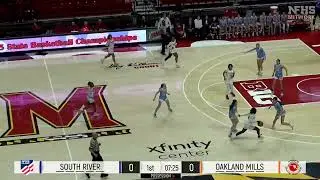MPSSAA 3A Girls State Championship Game - South River (Blue) vs Oakland Mills (White) - 03-14-2025