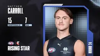 Dashing Blue claims final Telstra AFL Rising Star nomination | AFL