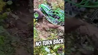 NO TURN BACK! Extreme Offroad Rock Climb 😱🔥 #shorts