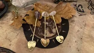 How to make a rustic incense spoon (Alter witch spoon)