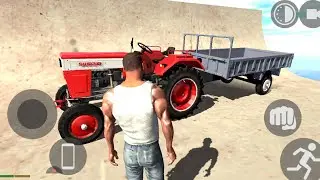 Use Cheat code 5643 for big size tractor in Indian bike 3d racer game #game