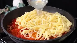 This is so delicious, you'll want to make it every day! Pasta with minced meat recipe.