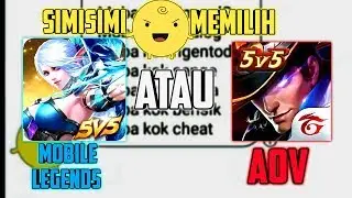 Tanya simimi, pilih ML atau AOV,JAWABAN SIMISIMI TERNYATA?????