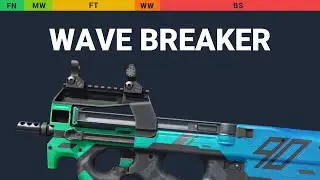 P90 Wave Breaker - Skin Float And Wear Preview