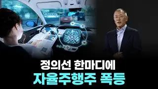 정의선 한마디에 자율주행주 폭등