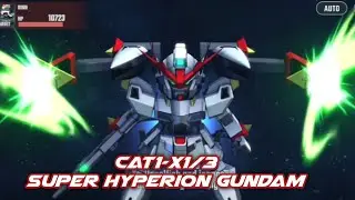 Super Hyperion Gundam (ULT) All Skill - SD Gundam G Generation Eternal