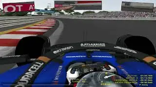 Vuelta en Interlagos con el Williams FW47 ( sin DRS ) 01:12.057