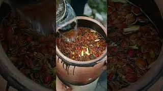 Reviving Ancient Wisdom - Chinese Artisan Spends a Week Crafting Traditional Platycodon Tea #cooking