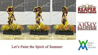 Let's Paint the Spirit of Summer #thearmypainter #reapermini
