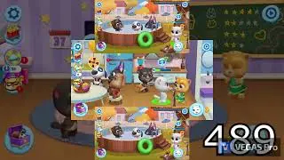 Angela Sings Shine Together (NEW) My Talking Tom Friends Gameplay Scan [489]