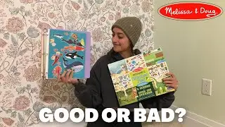 MELISSA & DOUG REUSABLE STICKER PAD HONEST REVIEW