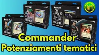 Potenziamenti Tematici Mazzi Commander🔸 Final Fantasy [MTG ITALIA🇮🇹]