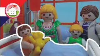 Playmobil filmpje Nederlands Anna in het ziekenhuis - Familie Huizer