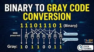Convert the binary number 11011101 to Gray code