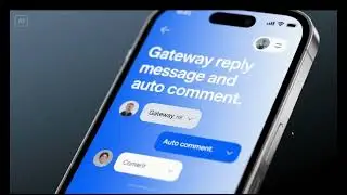 Gateway reply message and auto comment