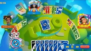 UNO! Mobile Game || Go Wild &times;200💯 #uno #games #mobilegame  