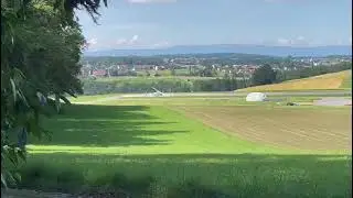 Anflug LSGE 28 06 2021