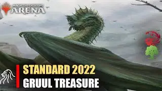 EXPANSIVE Top 1K | Gruul Treasure | MTGA Dungeons & Dragons | Standard 2022 BO1