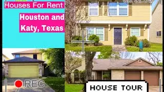 Houses for Rent in Houston & Katy, Texas | Real-time House Tour #katy #houston #homesforrent #2021