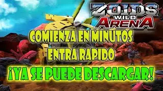 ZOIDS WILD ARENA NFT COMIENZA EN MINUTOS ENTRA RAPIDO A DESCARGARLO