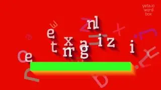 EXTERNALIZING - HOW TO SAY EXTERNALIZING? #externalizing