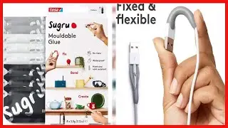 Great product -  Sugru I000948 Multi-Purpose Glue for Creative Repair, Fixing and Making, 8-pack, Bl