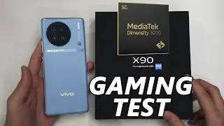 Gaming test - Vivo X90 with Dimensity 9200