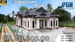 RUMAH 4 BILIK 3 BILIK AIR - LUBUK CHINA
