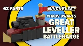Chaos Dwarfs Great Leveller Battlebarge | LEGO&reg; | 63 Parts