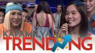 Ate Girl, ipinakita ang backless niyang suot kay Vice Ganda