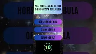 What nebula is located near the bright star Betelgeuse ?
