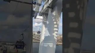 London Cable Car 😮 Kolejka linowa w Londynie  #London #cablecar  #travel