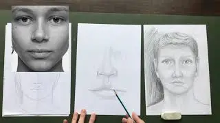 Portraiture Lesson 1 - 4. Drawing the mouth