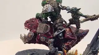 Warhammer 40k Ork Squighog Glow-Up | Miniature Painting & Ork Army Showcase