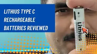 Portronics Lithius Type C Rechargeable Batteries review #nwa