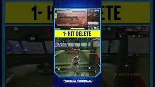 1 HIT DELETE VLK ROGUE GUNSMITH CODM BR #shorts #codm #callofduty #callofdutymobile