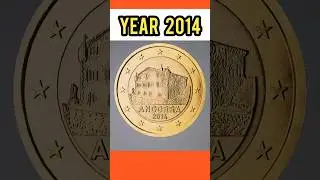 1 Euro Coin in Hindi | &euro;.1 | Andorra | EU Map | Old Parliament Building Of Andorra #andorra #shorts