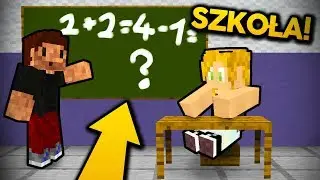 KWADRATOWA SZKOŁA?! - Minecraft | ZIO i AGU