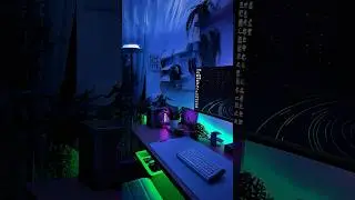 The PERFECT Lamp for a Gaming Desk Setup, Govee Uplighter Floor Lamp #gamingsetup