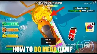 BASKETBALL TYCOON MAP FORTNITE CREATIVE - HOW TO DO THE MEGA RAMP JUMP