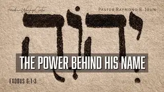 🔴 Pastor Raymond B. John LIVE |  The Power Behind His Name