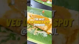 Лучшее место для вегетарианского ужина в Диндигуле😱💥 # #диндигул #тамил #тамильскиешорты #еда #ве...