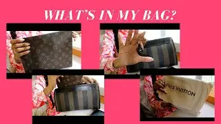 WIMB| Fendi Pequin / Louis Vuitton Toiletry26| Luxe Clutch Comparison| What To Wear Here And There
