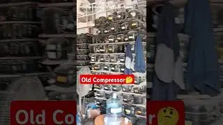 Ac Compressor l Fridge compressor old l #shorts