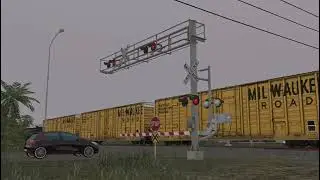 UTAH BELTS AC4400CW FRIEGHT TRAIN IN MIAMI