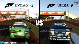 Forza Motorsport 6 vs Forza Motorsport 5 - V8 Supercars @ Bathurst Mount Panorama