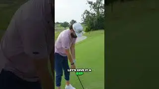 Golfing Fails: When a Joke and a Slip Turn into a Viral Moment! #shorts