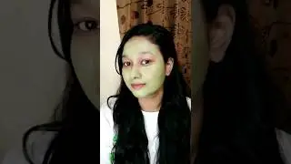 Face mask for glowing and acne free skin || skincare || Laikou Matcha Mud Mask #shorts #skincare