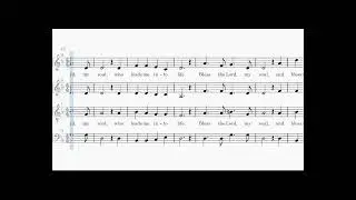 Bless the Lord, SATB, Jacques Berthier